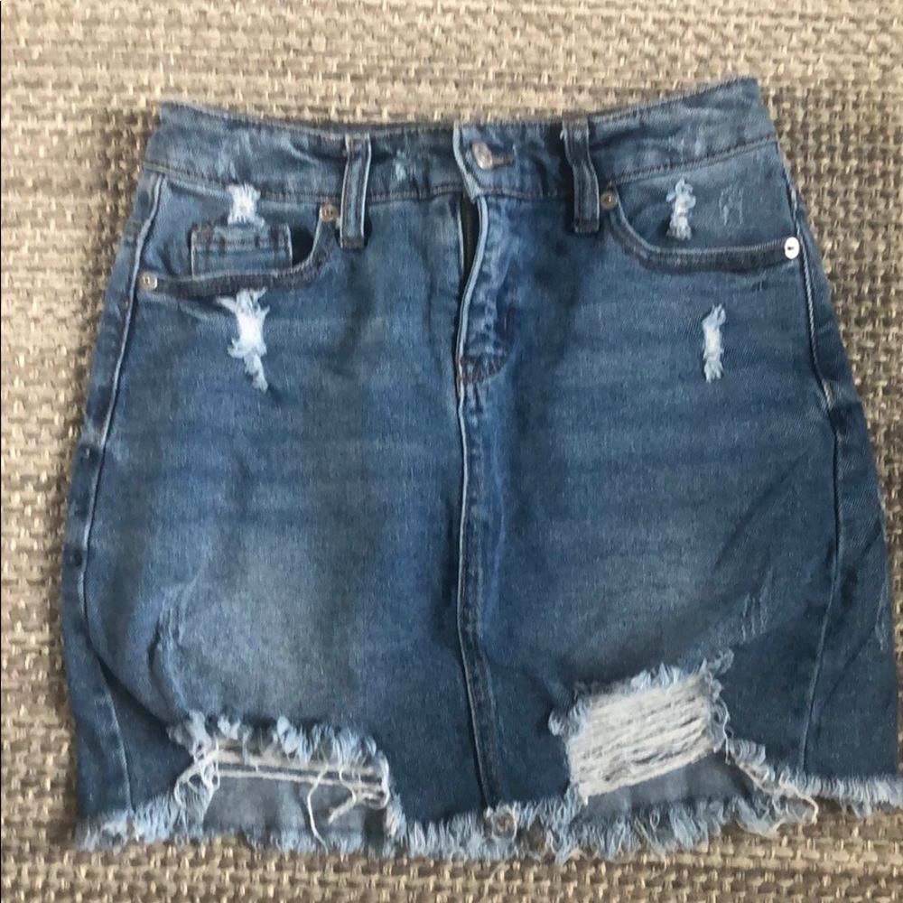 Denim skirt